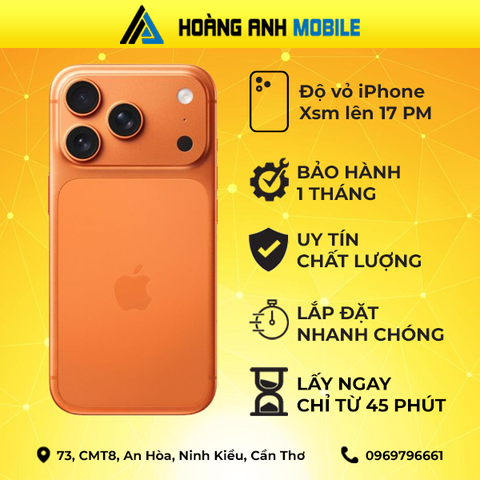 Độ vỏ iphone Xs Max lên 17 Pro Max