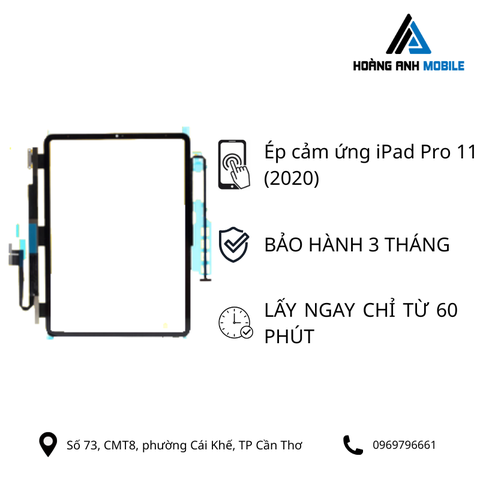 Ép cảm ứng iPad Pro 11 (2020)