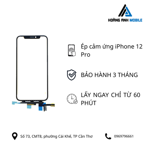 Ép cảm ứng iPhone 12 Pro