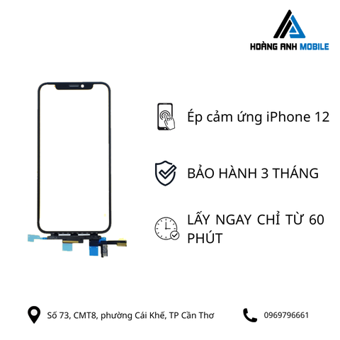 Ép cảm ứng iPhone 12