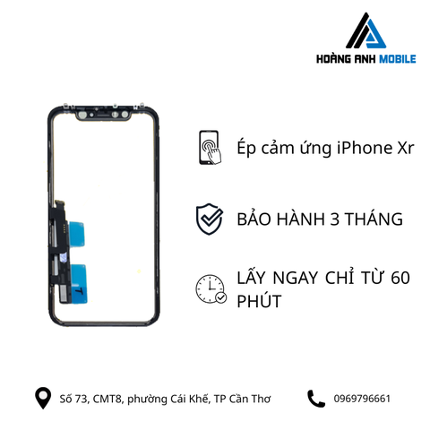 Ép cảm ứng iPhone Xr