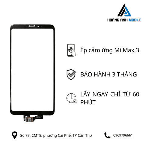 Ép cảm ứng Mi Max 3