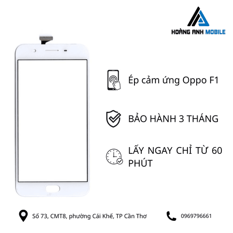 Ép cảm ứng Oppo F1