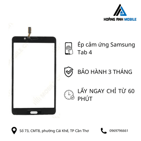 Ép cảm ứng Samsung Tab 4
