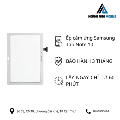 Ép cảm ứng Samsung Tab Note 10