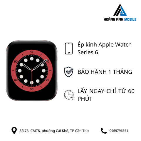 Ép kính Apple Watch Series 6