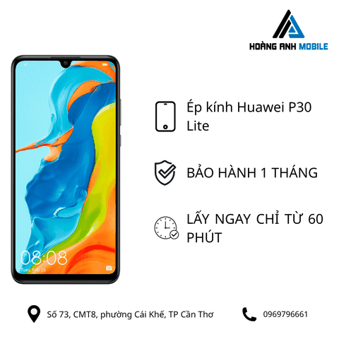 Ép kính Huawei P30 Lite