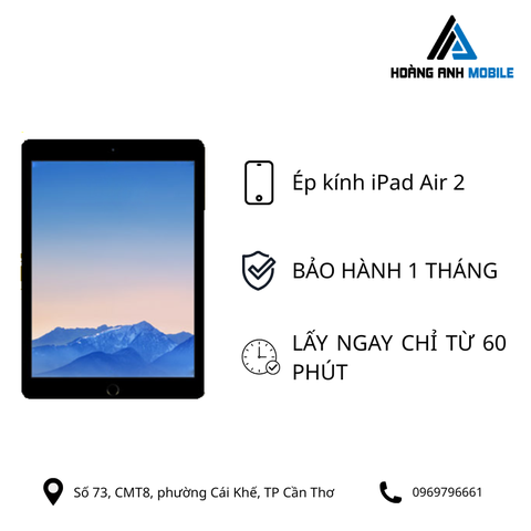 Ép kính iPad Air 2