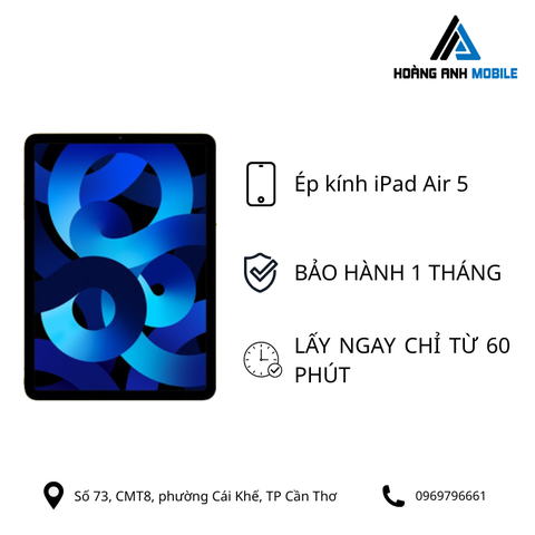 Ép kính iPad Air 5