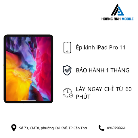 Ép kính iPad Pro 11