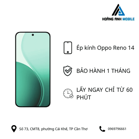 Ép kính Oppo Reno 14