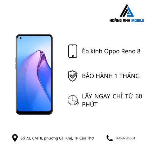 Ép kính Oppo Reno 8 4G/5G