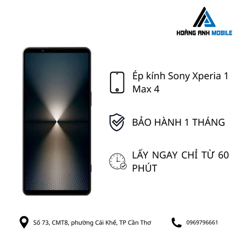 Ép kính Sony Xperia 1 Max 4