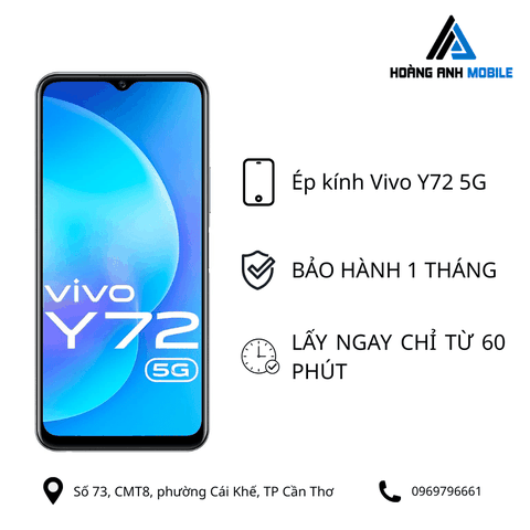 Ép kính Vivo Y72 5G