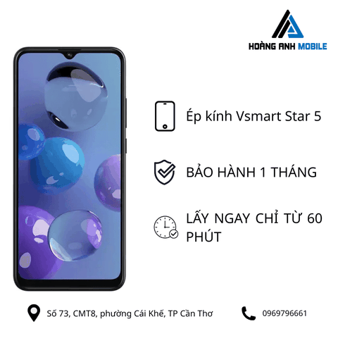 Ép kính Vsmart Star 5
