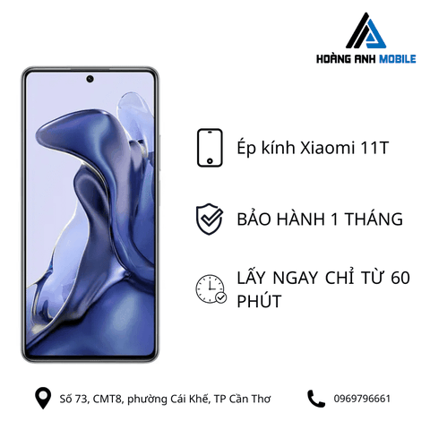 Ép kính Xiaomi 11T