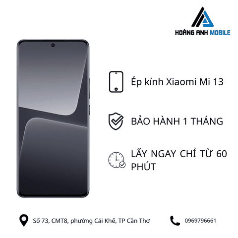 Ép kính Xiaomi Mi 13