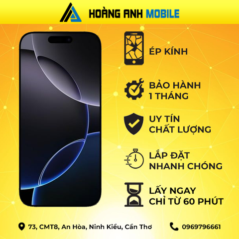 Ép kính iPhone 16 Pro