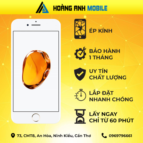 Ép kính iPhone 7