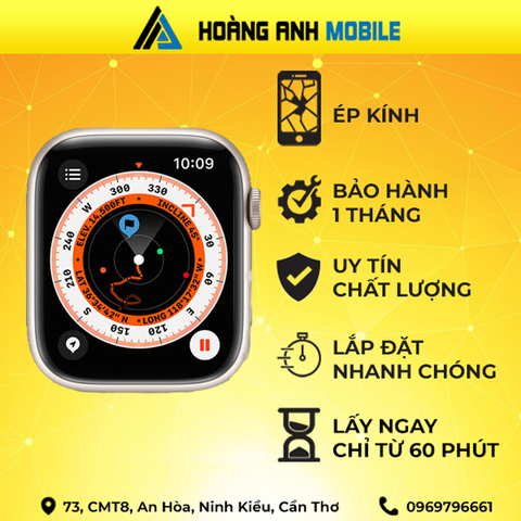 Ép kính Apple Watch Seri 8