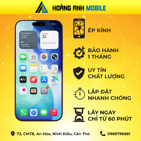 Ép kính iPhone 17 Pro Max