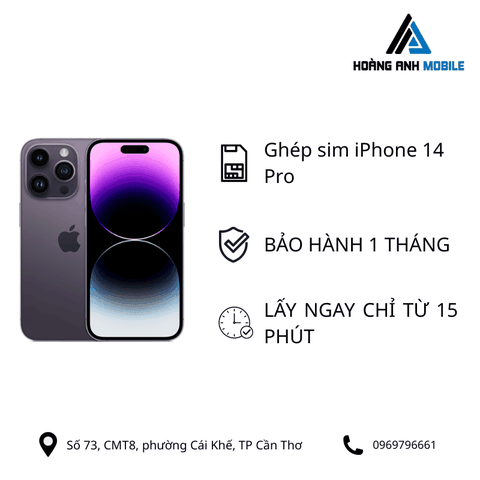 Ghép sim iPhone 14 Series