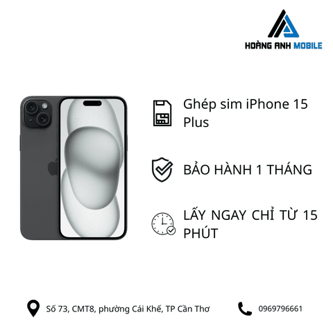 Ghép sim iPhone 15 Series
