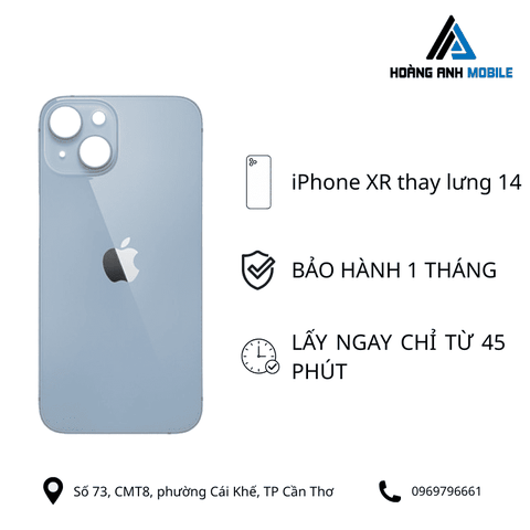 iPhone XR thay lưng 13/14/15