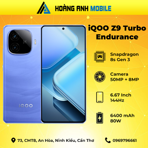 iQOO Z9 Turbo Endurance