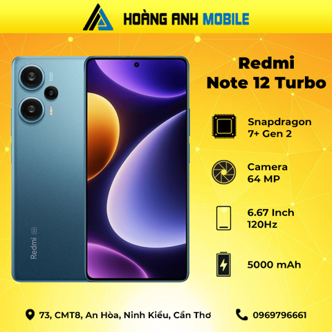 XIAOMI REDMI NOTE 12 TURBO