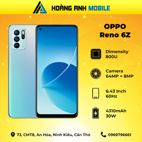 OPPO Reno 6z -  8.128GB (Thanh Lý)