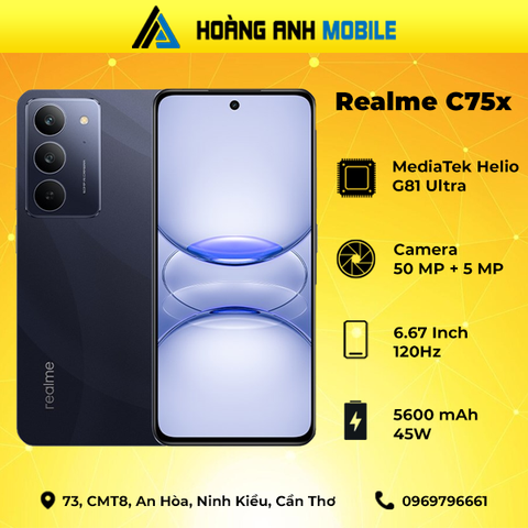 Realme C75x