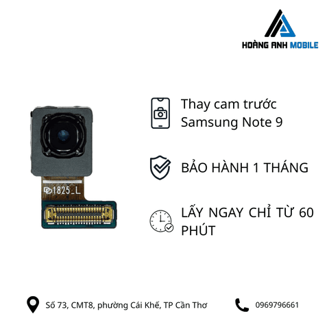 Thay camera trước Samsung Note 9