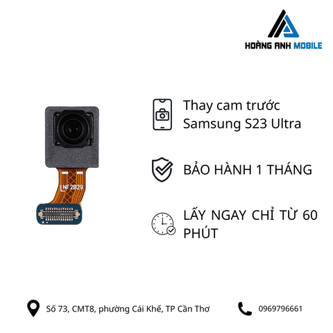 Thay camera trước Samsung S23 Ultra