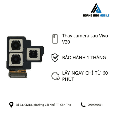 Thay camera sau Vivo V20