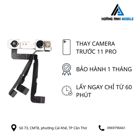 Thay camera trước iPhone 11 Pro