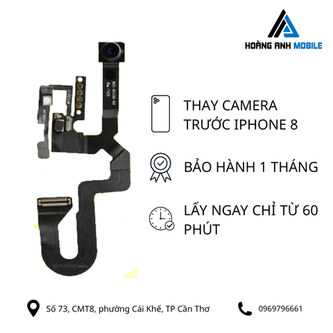 Thay camera trước iPhone 8