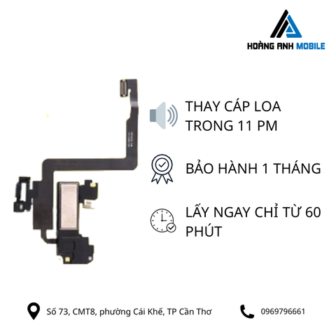 Thay cáp loa trong iPhone 11 Pro Max