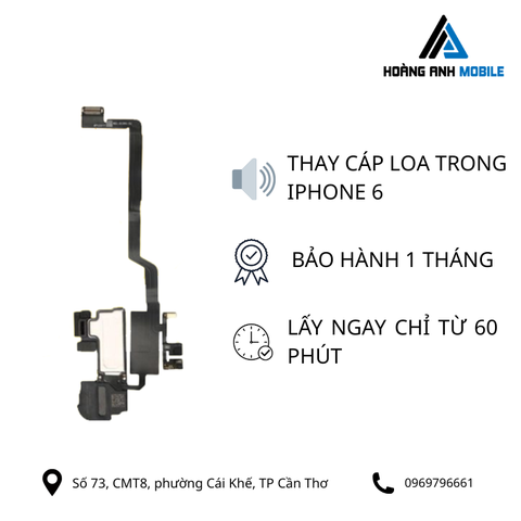 Thay cáp loa trong iPhone 6