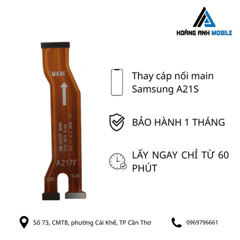 Cáp nối main Samsung A21S