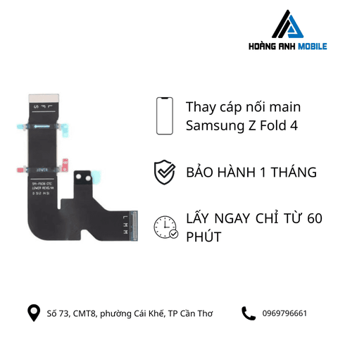 Thay cáp nối main Samsung Z Fold 4