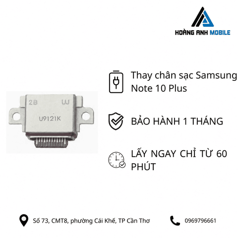 Thay sạc Samsung Note 10 Plus