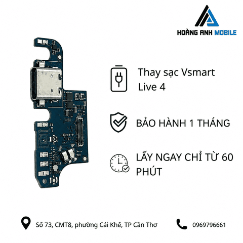 Thay sạc Vsmart Live 4