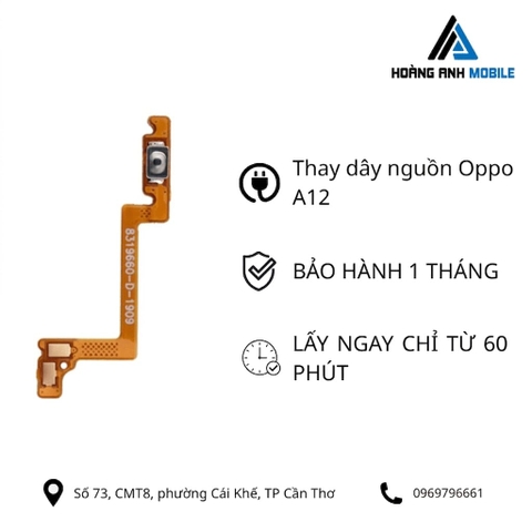 Thay dây nguồn Oppo A12