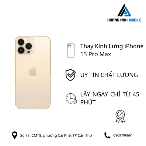 Thay Kính Lưng iPhone 13 Pro Max
