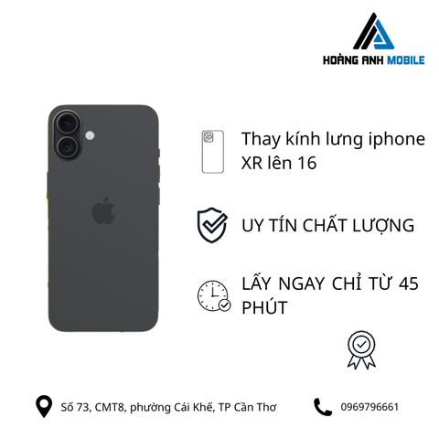 Thay kính lưng XR lên 13/14/15/16