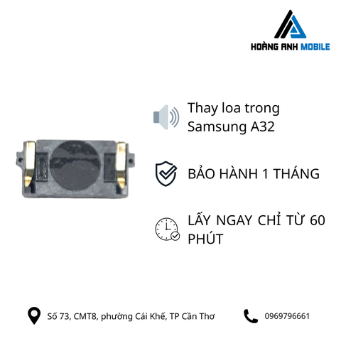 Thay loa trong Samsung A32