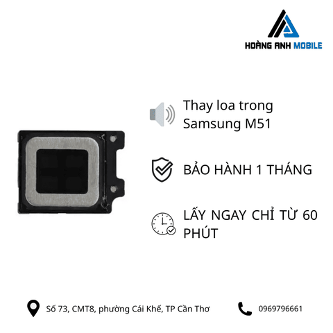 Thay loa trong Samsung M51