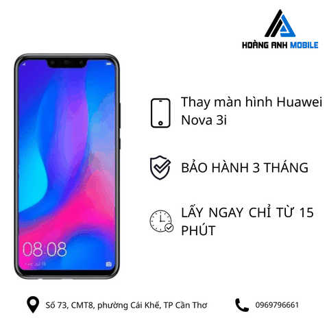 Thay màn hình Huawei Nova 3i