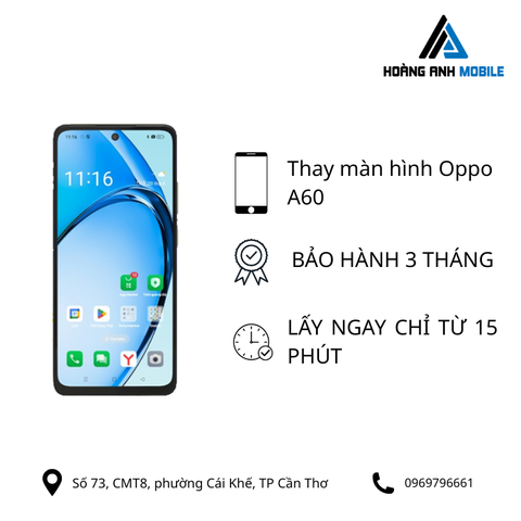 Thay màn hình Oppo A60